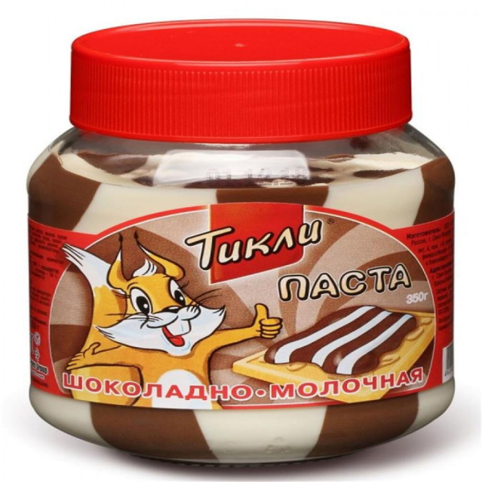 Шоколадная паста ТИКЛИ 350гр
