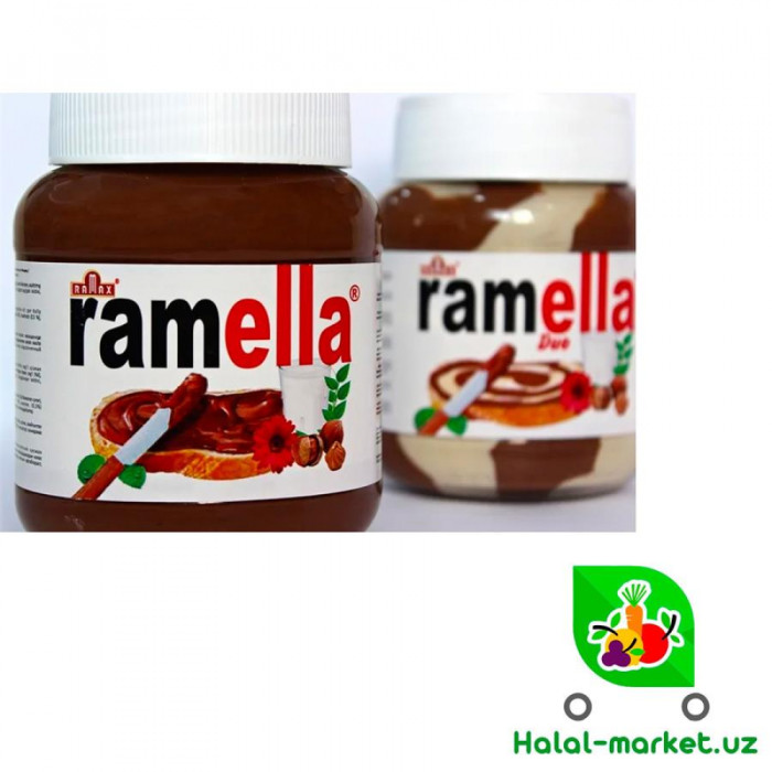 Шок.паста RAMELLA чёрный-белый 500гр