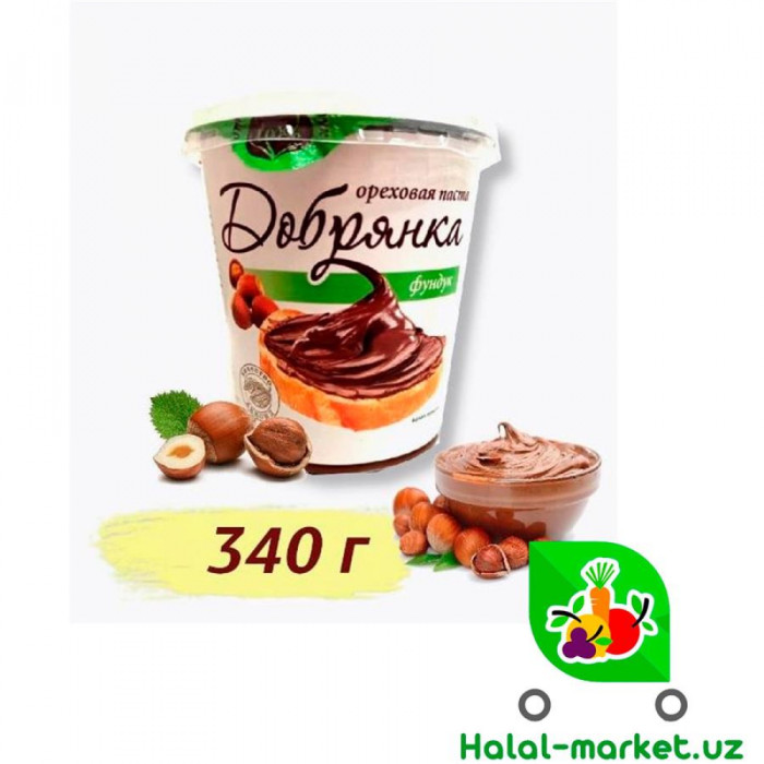 Шоколадная паста ДОБРЯНКА 340гр