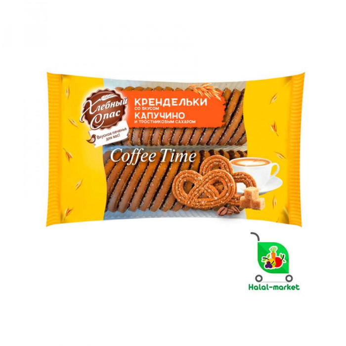 Хлебный Спас Крендельки со Вкусом Капучино 320гр