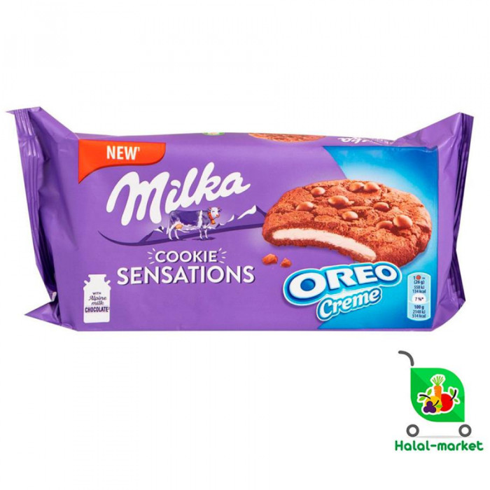 Печенье Milka OREO Creme 156гр