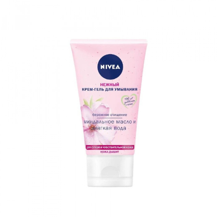 Крем-гель для умывания NIVEA миндальное масло 150мл