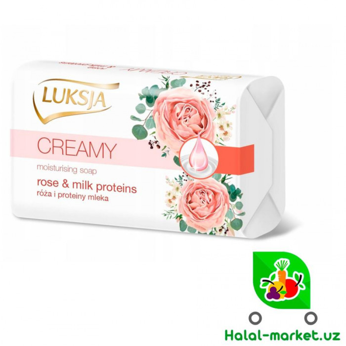 Мыло LUKSIA CREAMY Роза 90гр