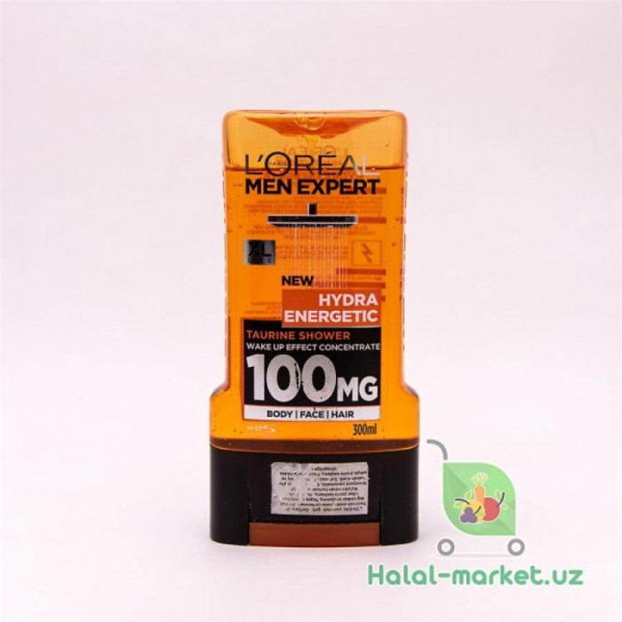 Гель для душа LO'REAL Hydra Energetic 300МЛ