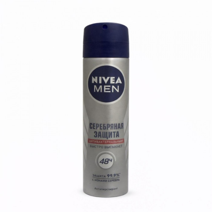 Дезодорант спрей NIVEA MEN Серебряная Защита 150мл