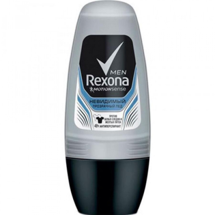 Ролл REXONA men Прозрачный лед 50МЛ