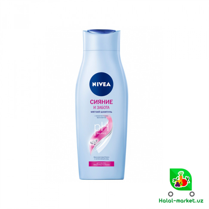 Шампунь для женщин NIVEA Сияние и Забота 250мл