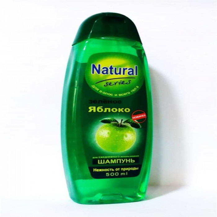 Шампунь NATURAL Яблоко 500мл