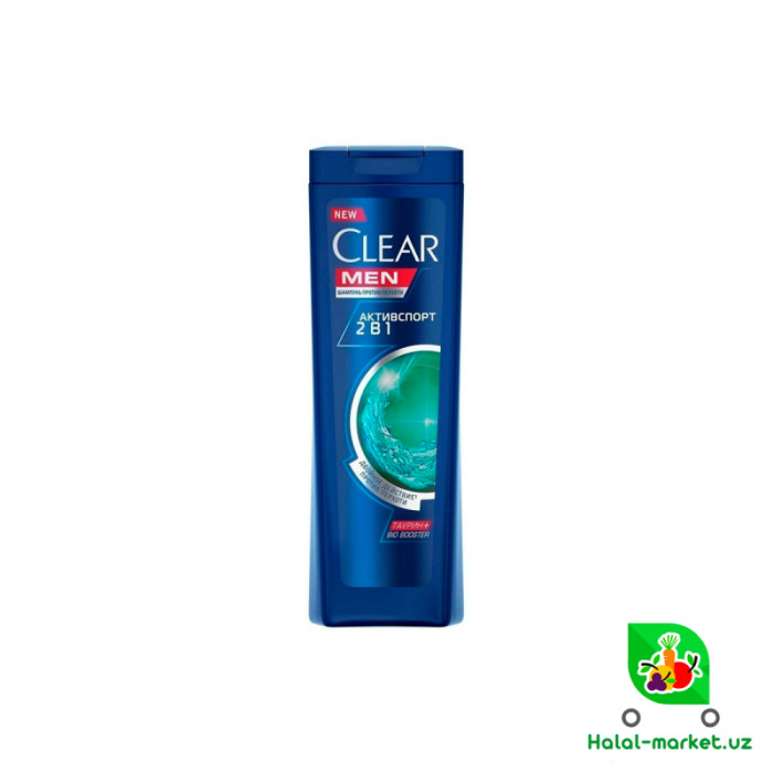 Шампунь CLEAR MEN 2в1 АктивСпорт 400мл