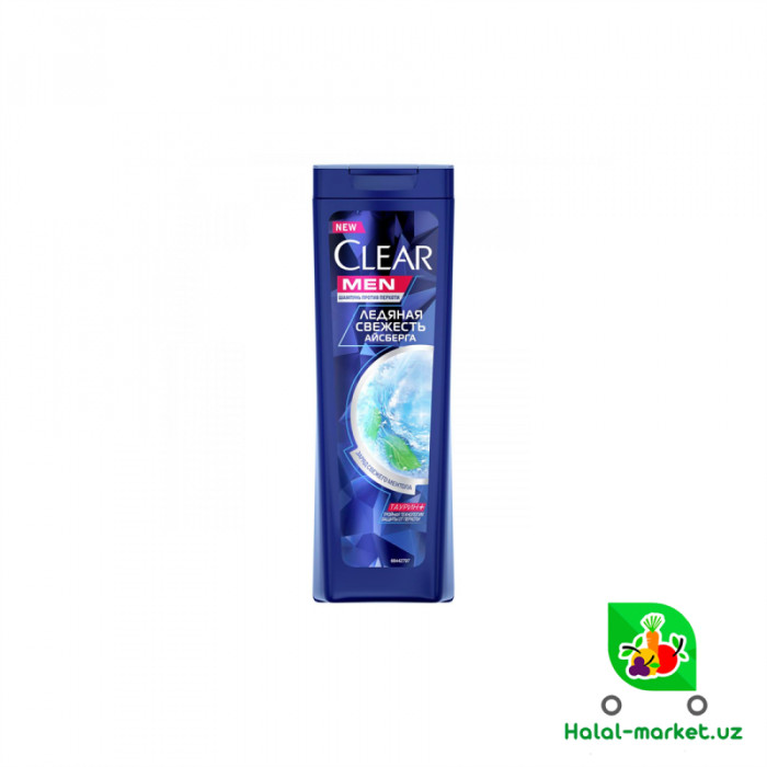 CLEAR MEN Лядяная Свежесть Айсберга ментол bilan 400ml шampun