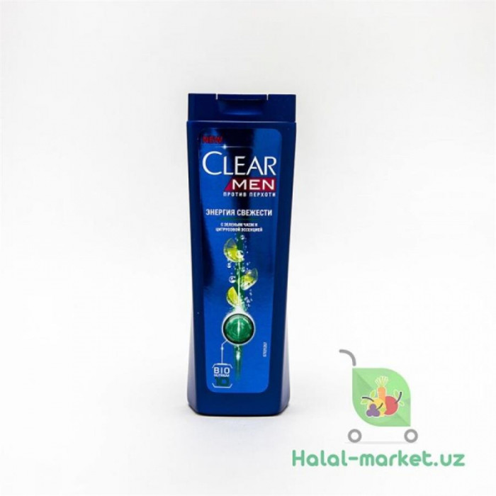 Шампунь CLEAR MEN Энергия Свежести 200мл