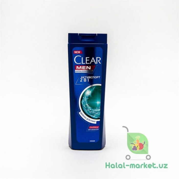 Шампунь CLEAR MEN 2в1 АктивСпорт 200мл