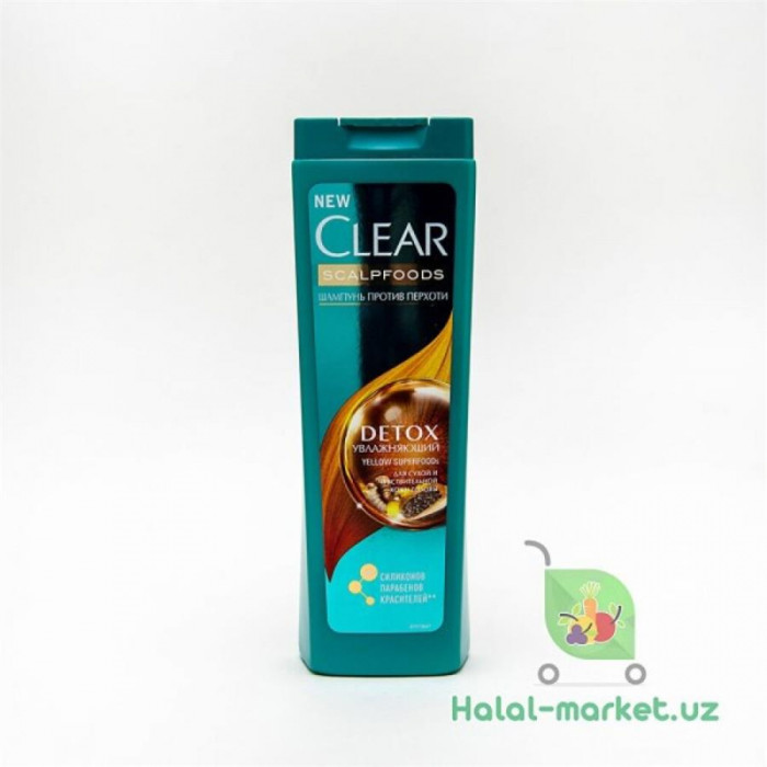 Шампунь CLEAR DETOX Ежедневный 400мл