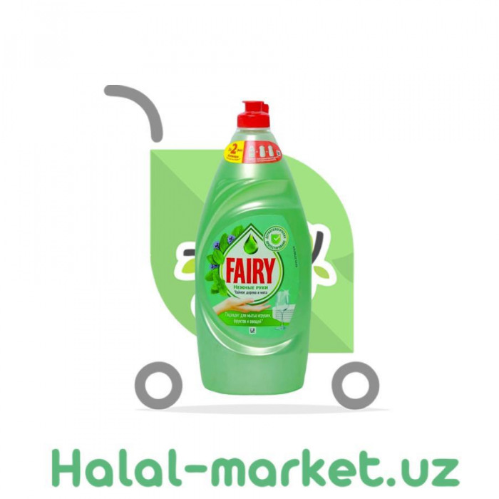 Гель для мытья посуды FAIRY Чайное дерево и Мята 900гр (RUSSIA)
