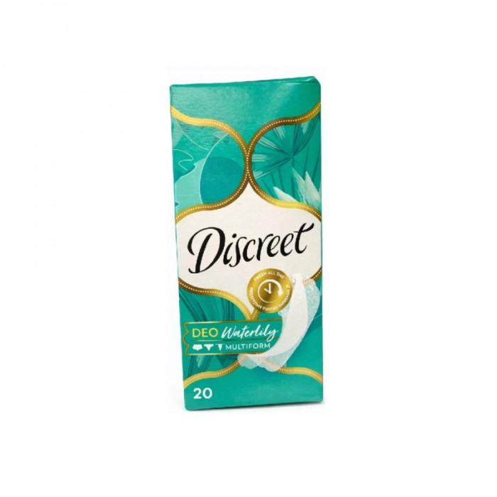 Discreet Waterlily kunlik gigiena to'plami 20 dona