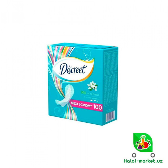 Ежедневки Discreet Spring Breeze 100шт