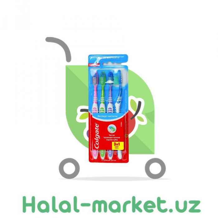 Зуб Шётка COLGATE Super Flexi Black 3+1шт