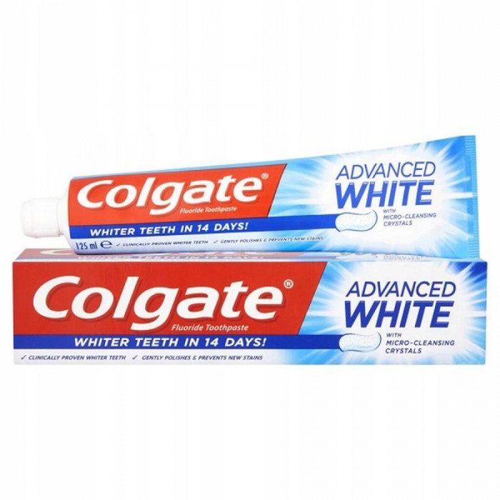 ЗУБ/Паста COLGATE ADVANSED WHITE 128гр