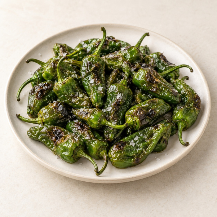 Pimientos de Padrón a la parrilla