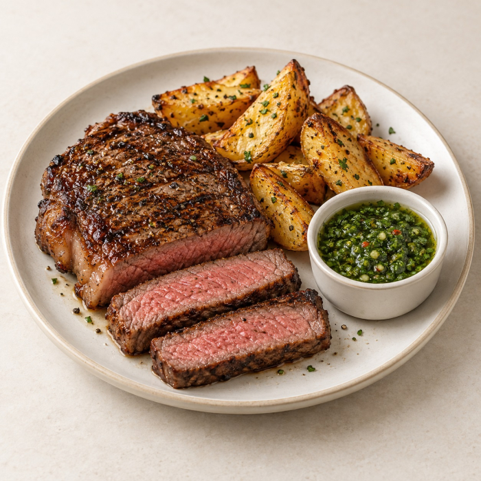 Bistec de res a la parrilla