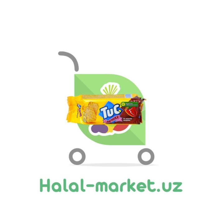 TUC paprika ta'mli kraker pechene 100gr