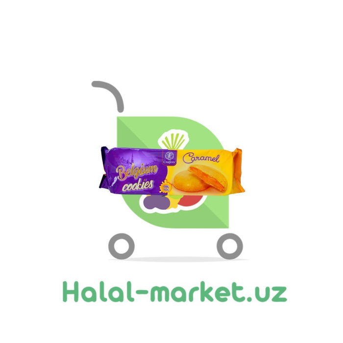 Belgium COOKIES CRAFERS Apricot 210гр