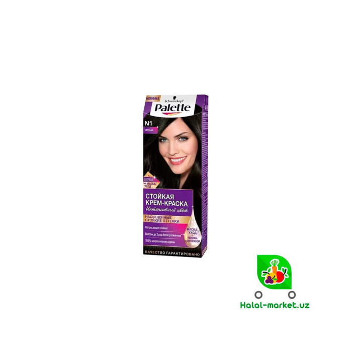 P91 qora soch bo'yoqi 50ml