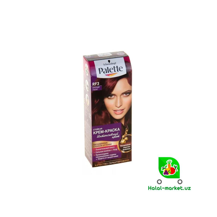 P9 Qizil granat soch bo'yoqi 50ml