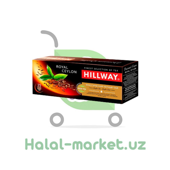 Чай Чёрный HILLWAY Royal Ceylon 25 bags