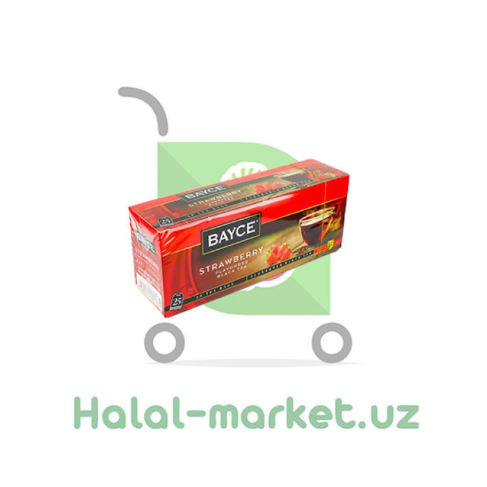 Qora choy BAYCE Qulupnay 25pak