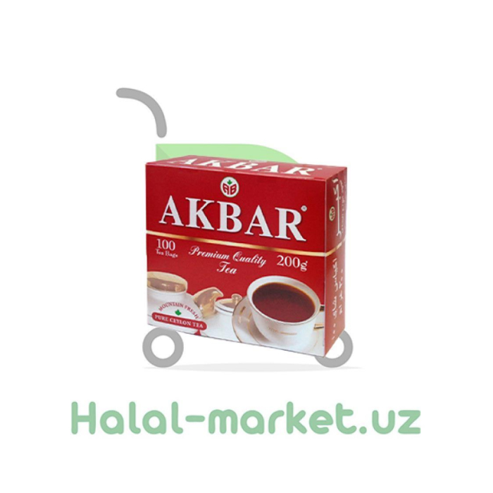 Qora choy AKBAR 100pak
