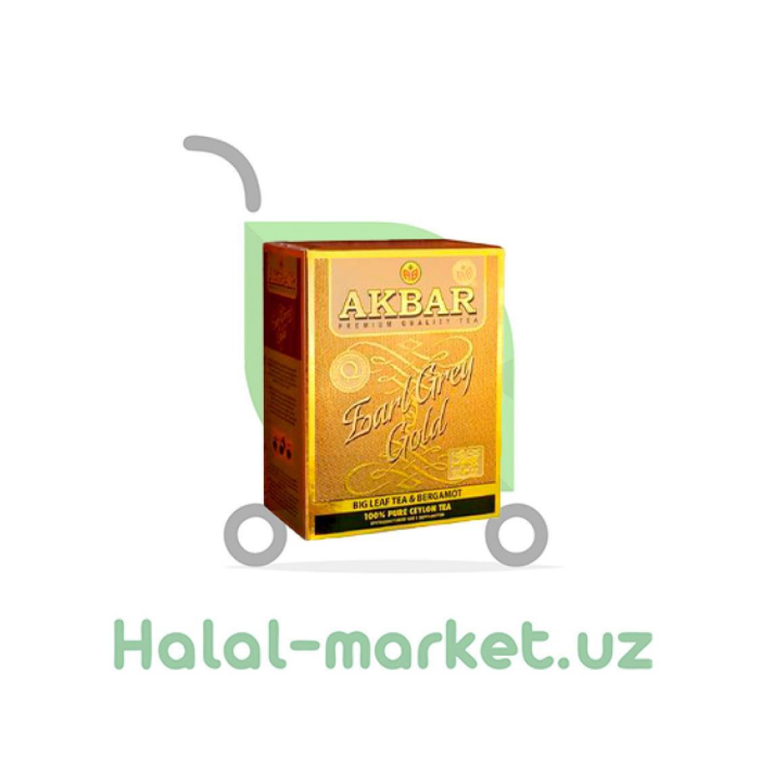 Qora choy AKBAR Earl Greyl Gold 80g