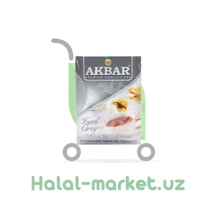 Чай черный AKBAR Earl Grey 100гр