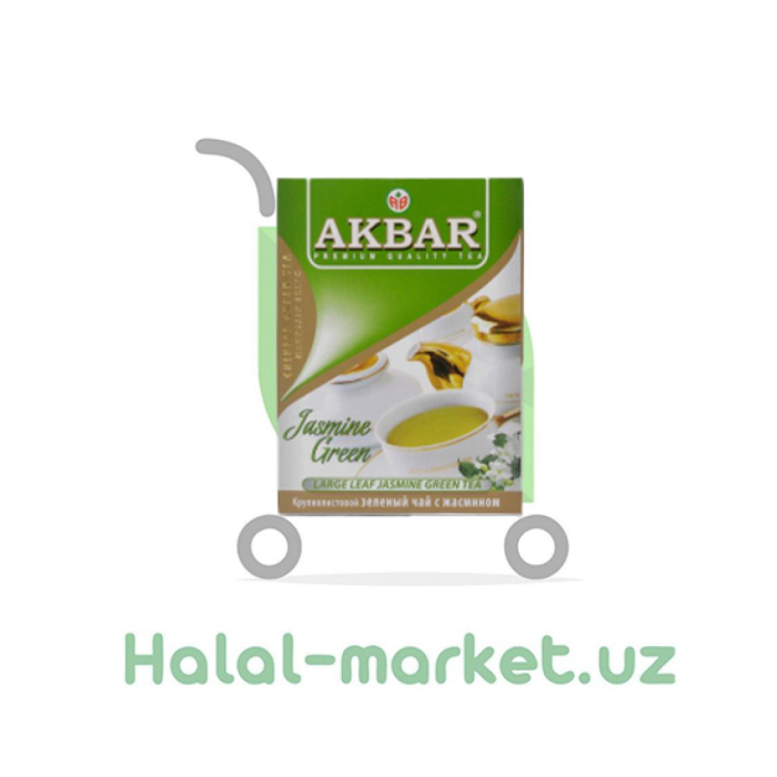 Yashil choy AKBAR Jasmin 100gr