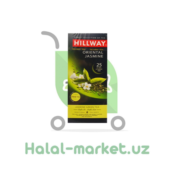 HILLWAY Jasmin 25 paket yashil choy