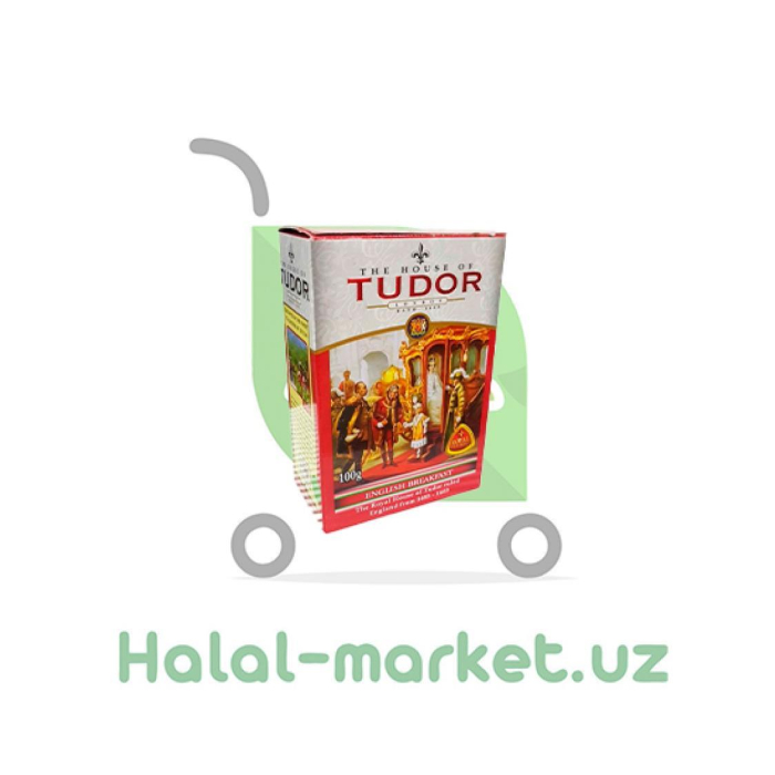 TUDOR qora choyi Ingliz nonushta 100g