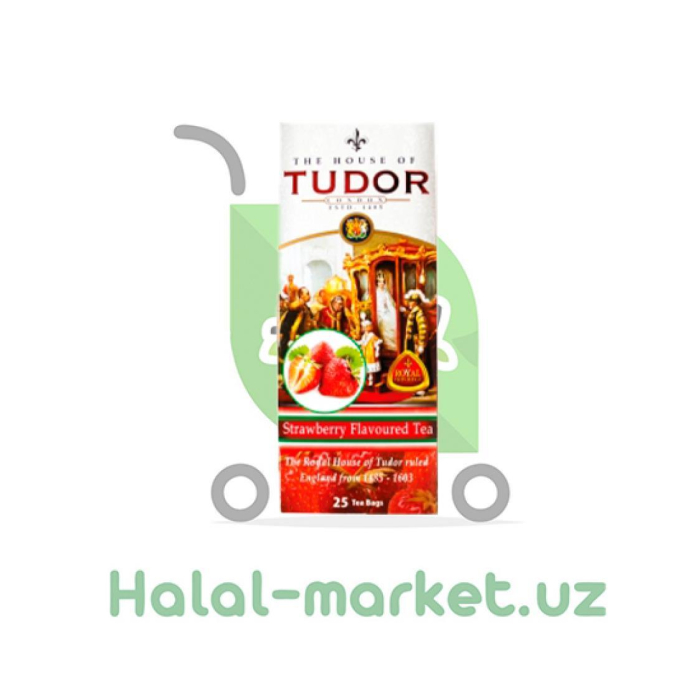 TUDOR Qizil choy 25 ta sumka