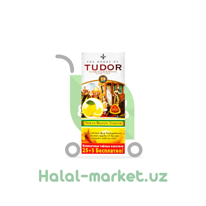 TUDOR qora choyi Limon 25+5 paket
