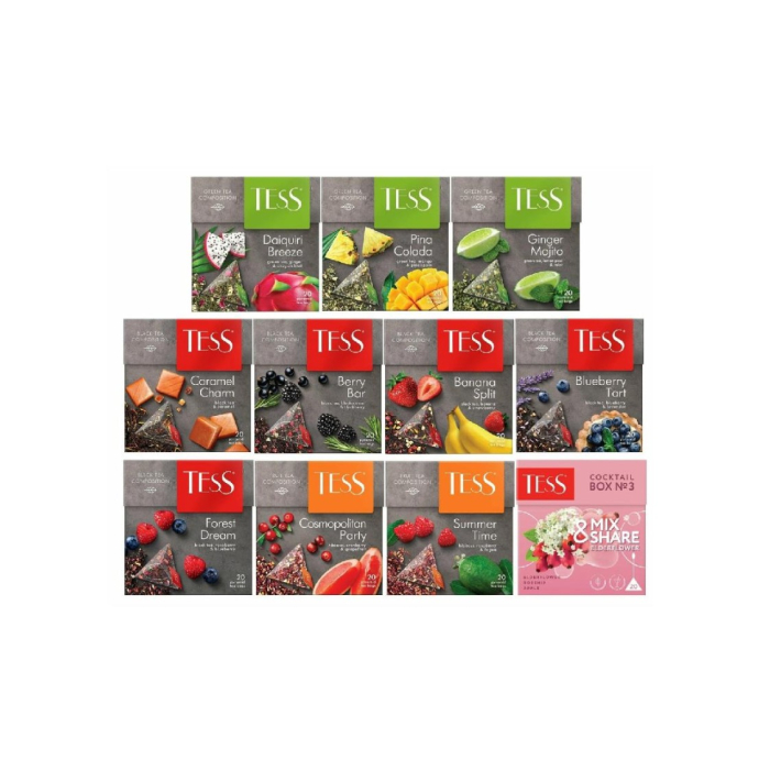 Чай TESS Пирамида 20bags