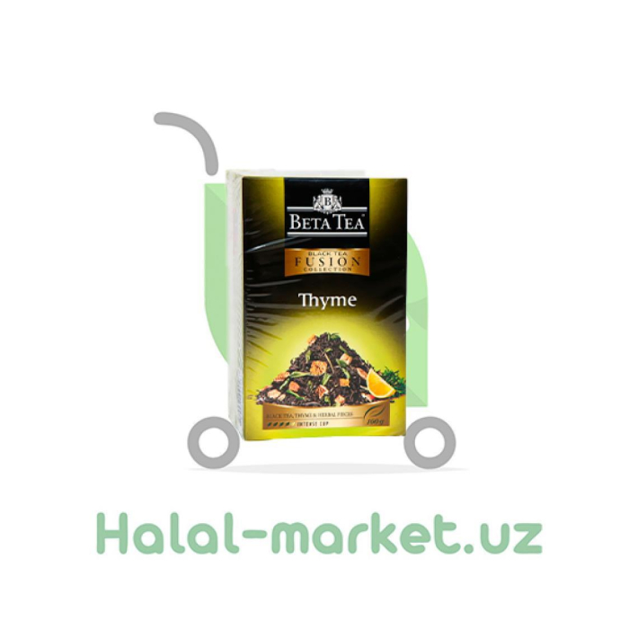 Чай черный BETA TEA FUSION Thyme 100гр