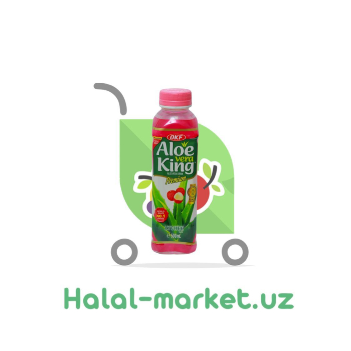 Напиток OKF ALOE VERA KING Личи 500мл