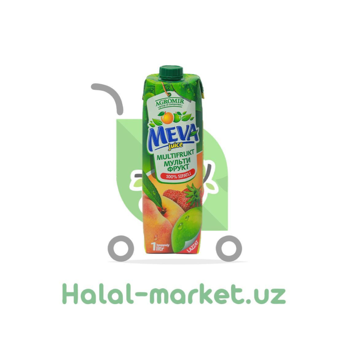 Meva Multi-frukt sharbati 1l