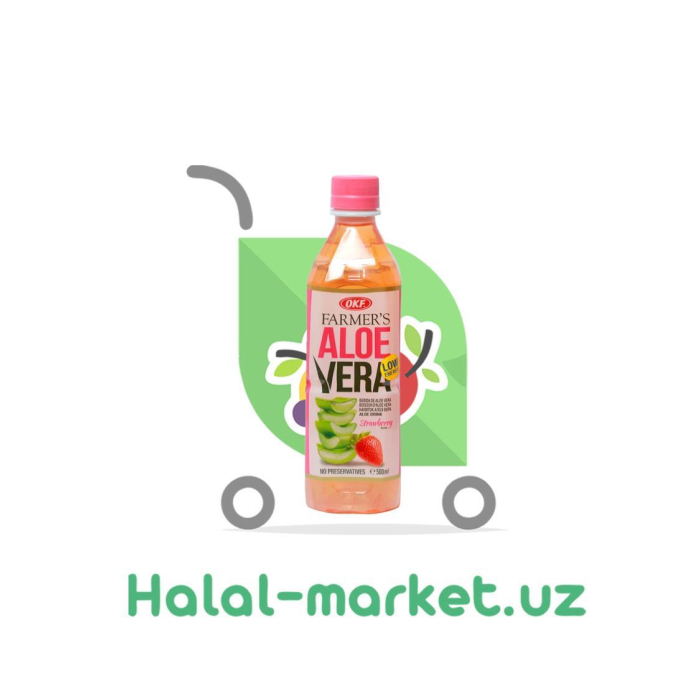 OKF ALOE VERA Ichimlik Qulupnay 500ml