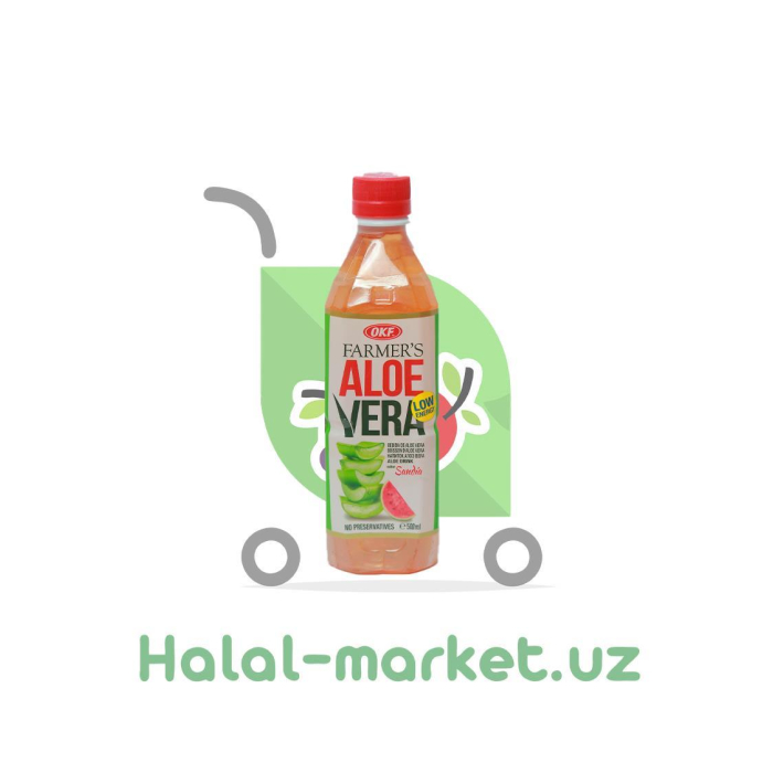 Напиток OKF ALOE VERA Арбуз 500мл