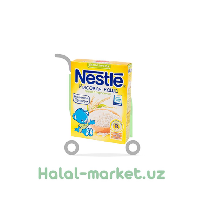 Каша NESTLE Рисовая безмолочная 1+ 220гр
