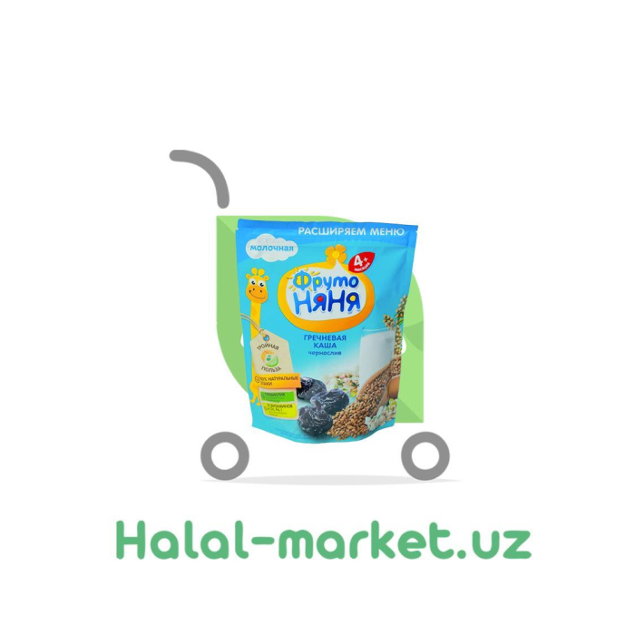 Grechka bo'lagi FRUTO NYAÑA Qora o'rik 200gr