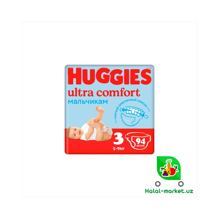 Подгузники HUGGIES UC GIRL (3) 94шт