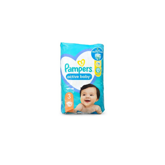 Подгузники Pampers 3 (14шт)