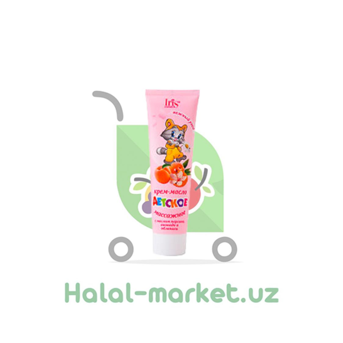 IRIS Bolalar uchun krem-maslo Massaj 100ml