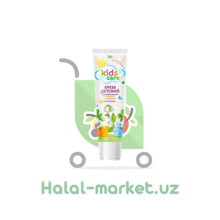 Крем детский IRIS KIDS CARE с Чередой и Шалфеем 100мл